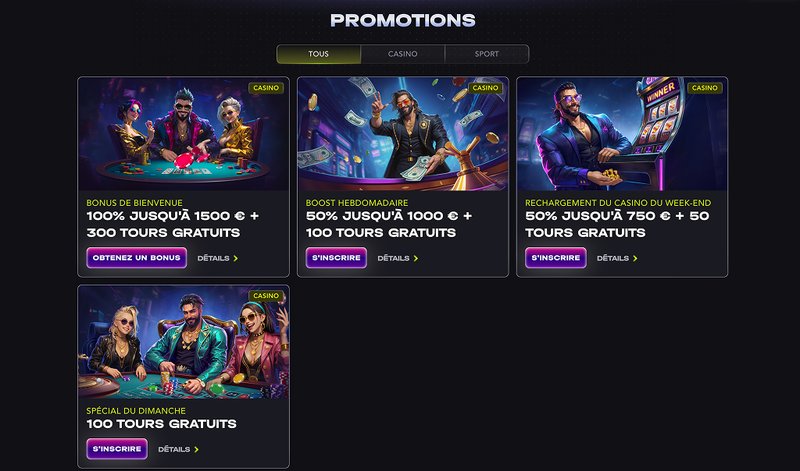 Découvrez les Meilleurs Bonus de Madcasino France pour Joueurs Français à France