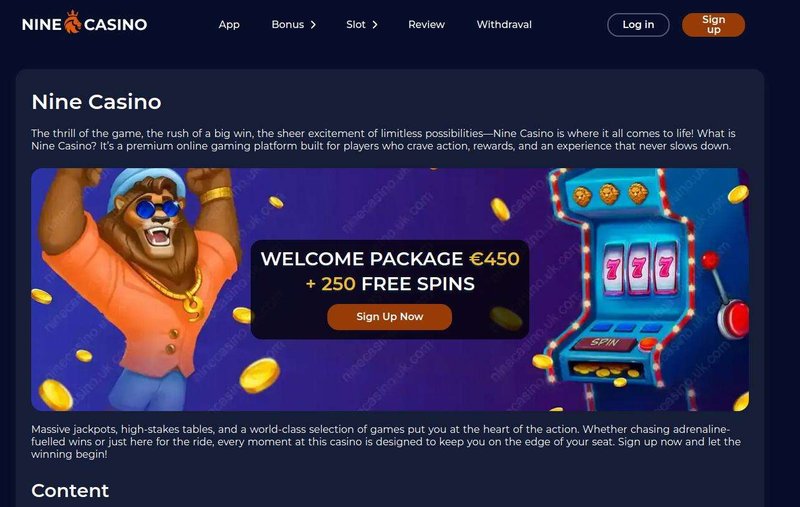 Discover the Exclusive Ninewin Casino Experience in the UK Today